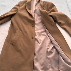 Soft Tan color Coat Single breast